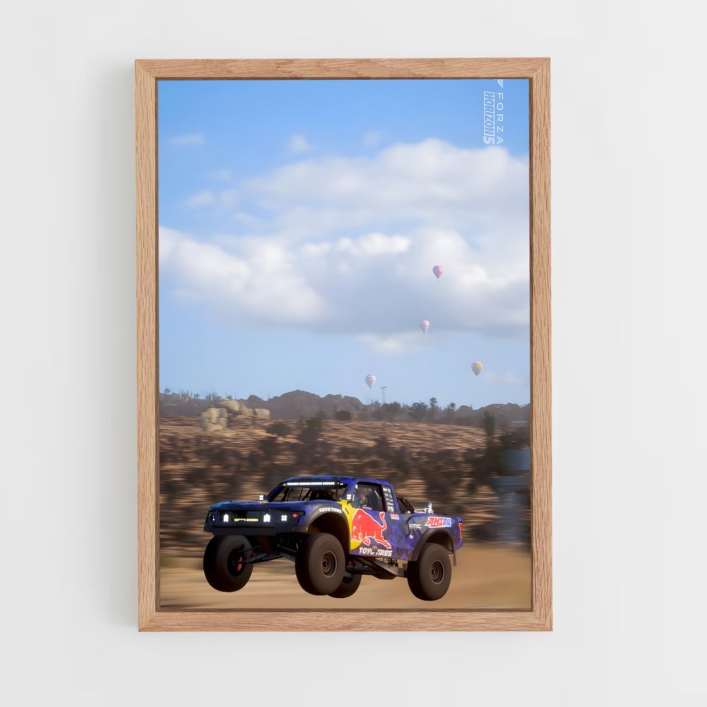 ap-baja 1000 trophy truck-1 cadre Bois clair