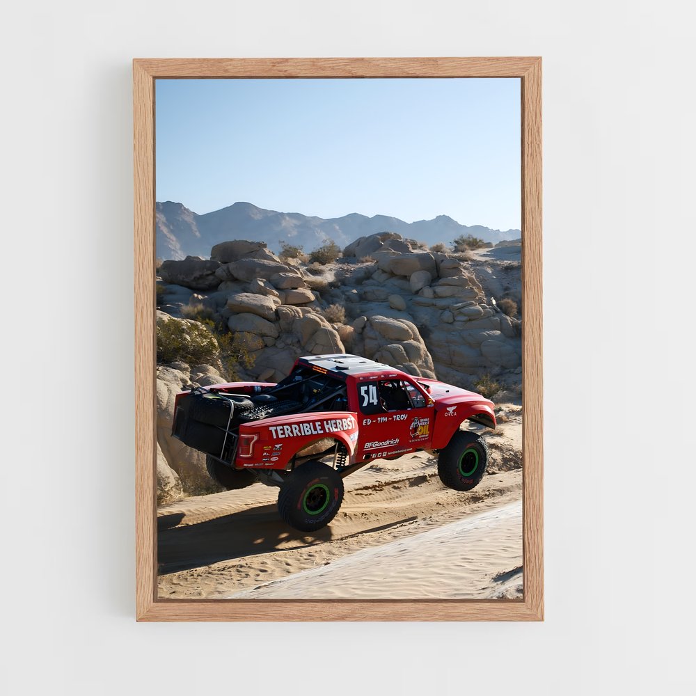 ap-baja 1000 trophy truck-2 cadre Bois clair