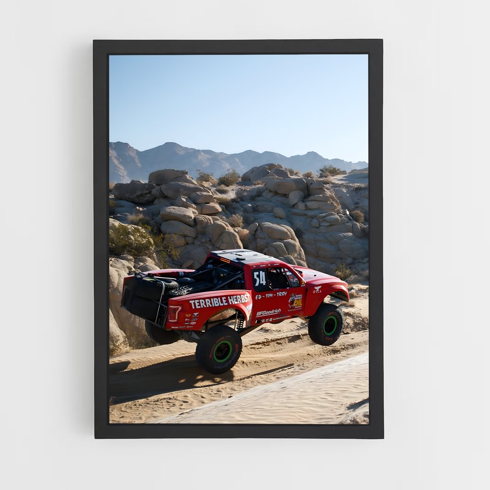 ap-baja 1000 trophy truck-2 cadre Noir