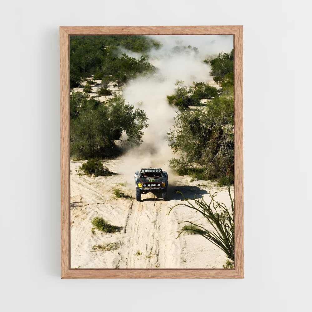 ap-baja 1000 trophy truck-4 cadre Bois clair