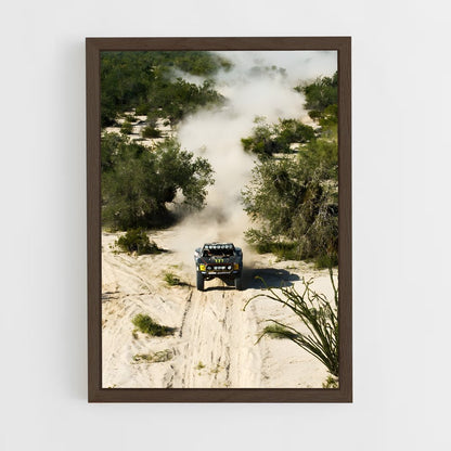ap-baja 1000 trophy truck-4 cadre Bois foncé