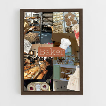 ap-baker-1 cadre Bois foncé