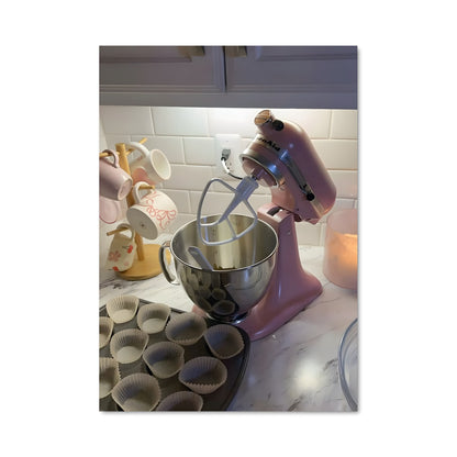 Poster Cupcakes & Mixer