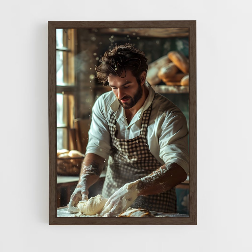 ap-baker-7 cadre Bois foncé
