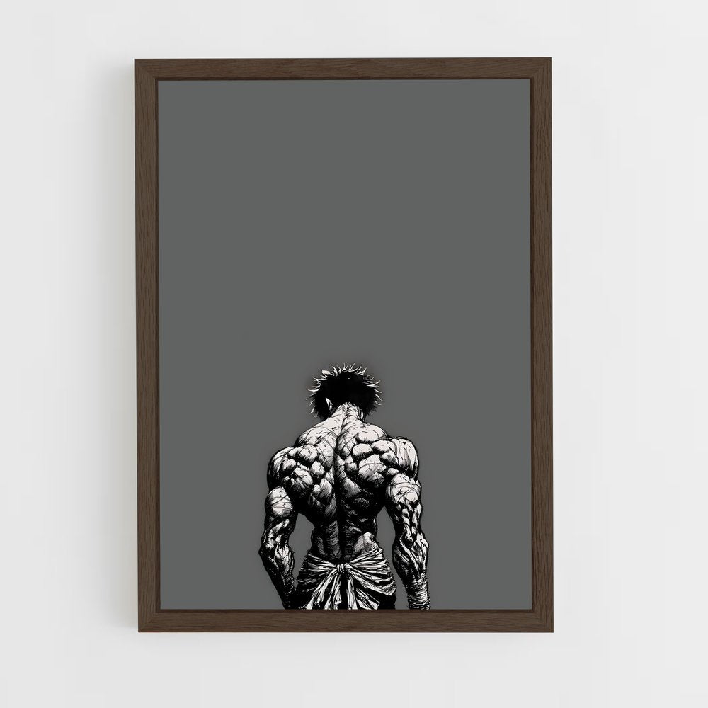 ap-baki-15 cadre Bois foncé