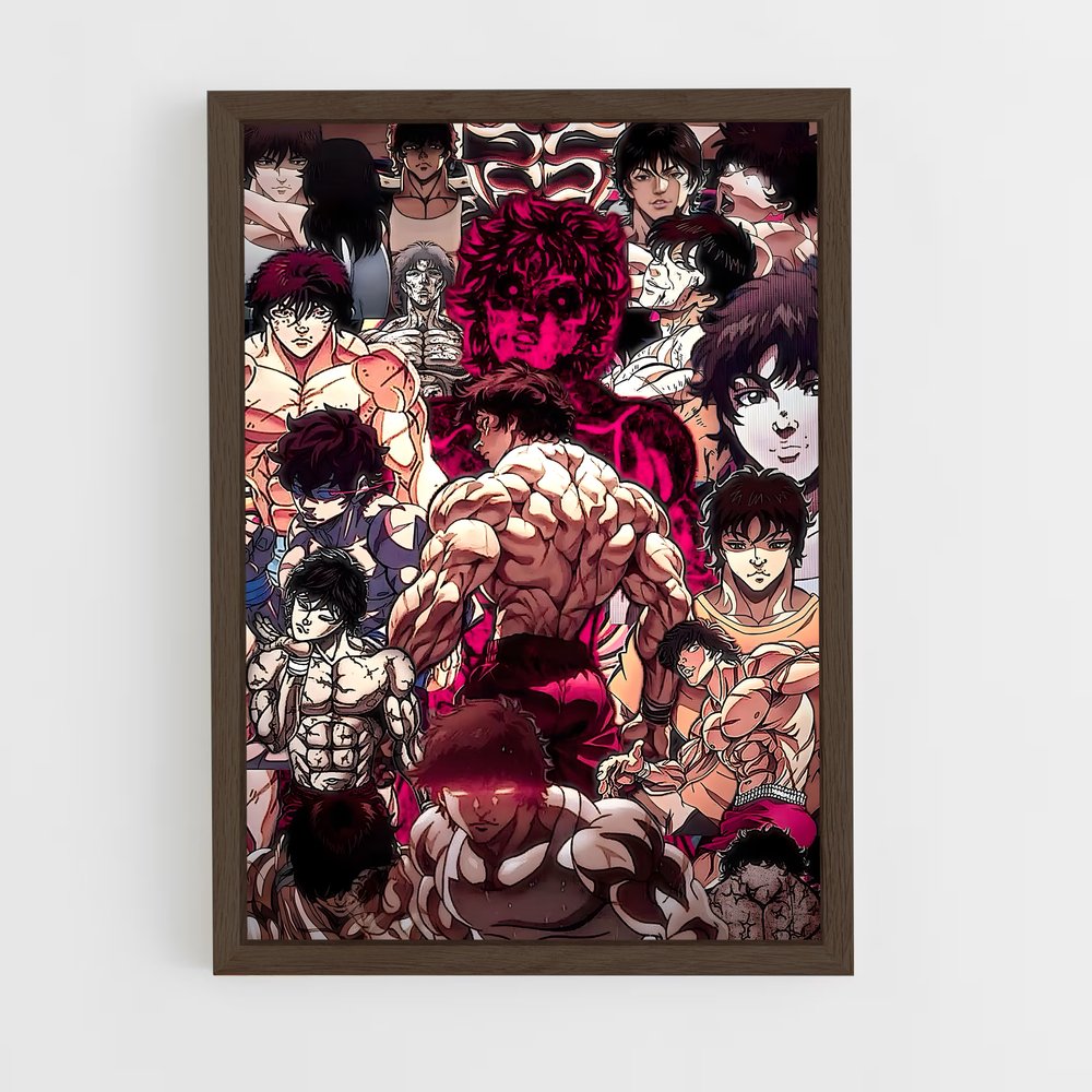 ap-baki-6 cadre Bois foncé
