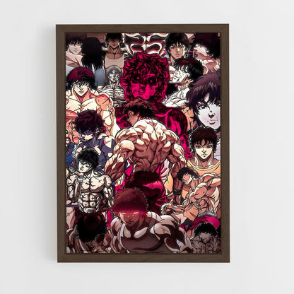ap-baki-6 cadre Bois foncé