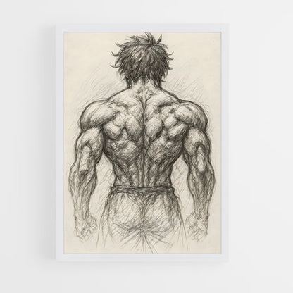 ap-baki hanma-7 cadre Blanc