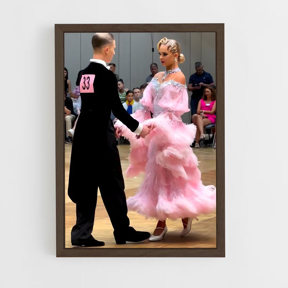 ap-ballroom dancing-3 cadre Bois foncé