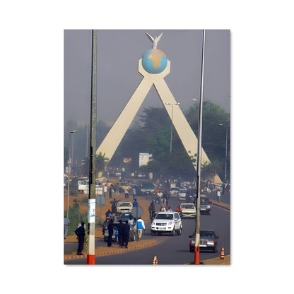 Poster Monument de Bamako