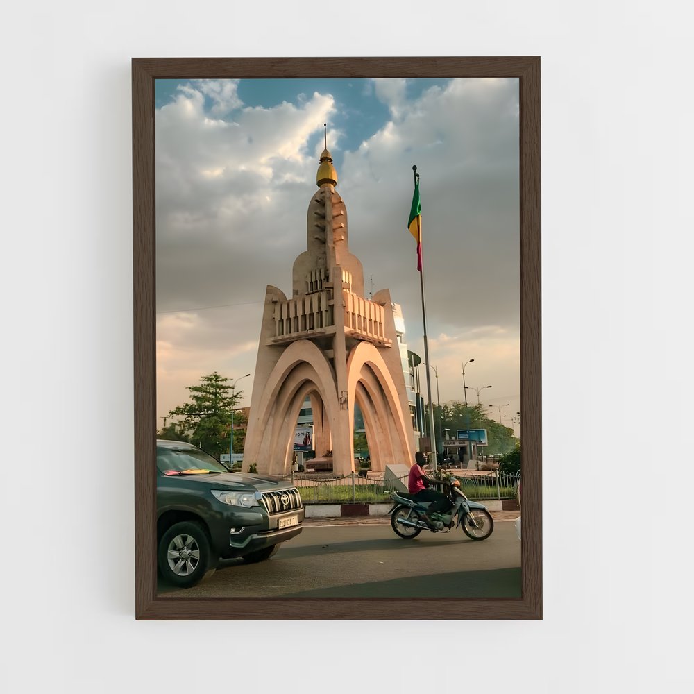 ap-bamako-8 cadre Bois foncé