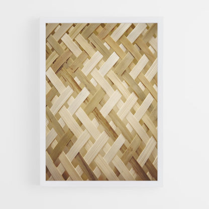 ap-bamboo patterns-7 cadre Blanc