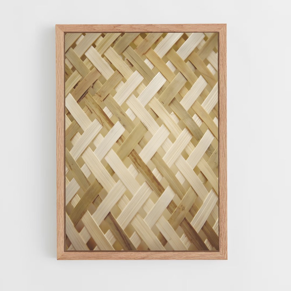 ap-bamboo patterns-7 cadre Bois clair
