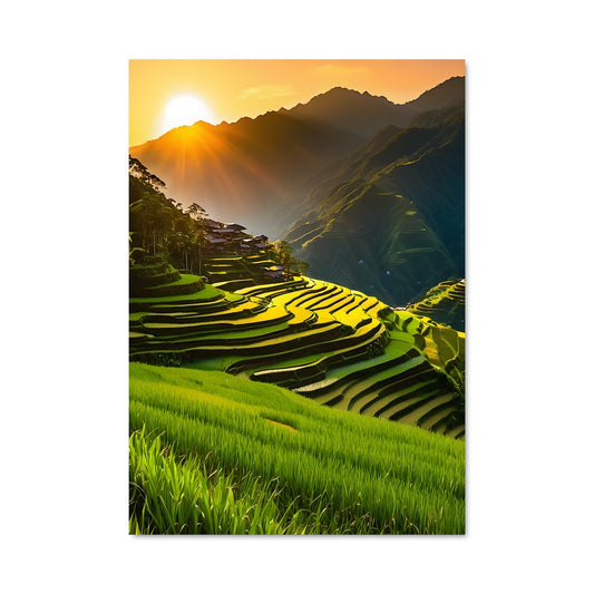 Poster Terrasses de Banaue