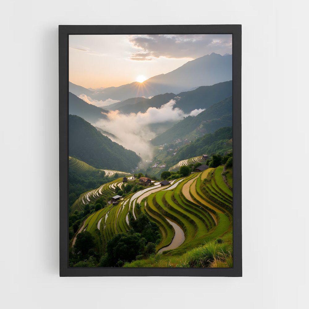 ap-banaue rice terraces-2 cadre Noir