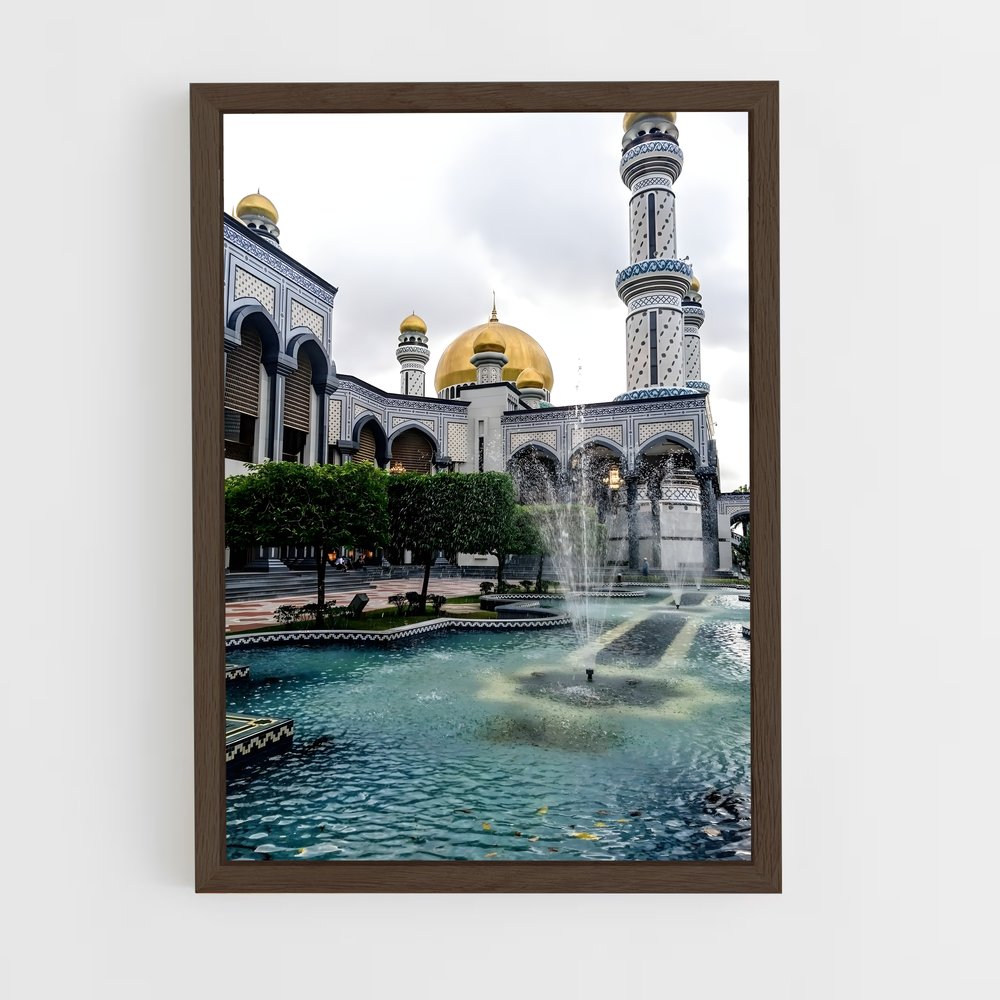 ap-bandar seri begawan-4 cadre Bois foncé