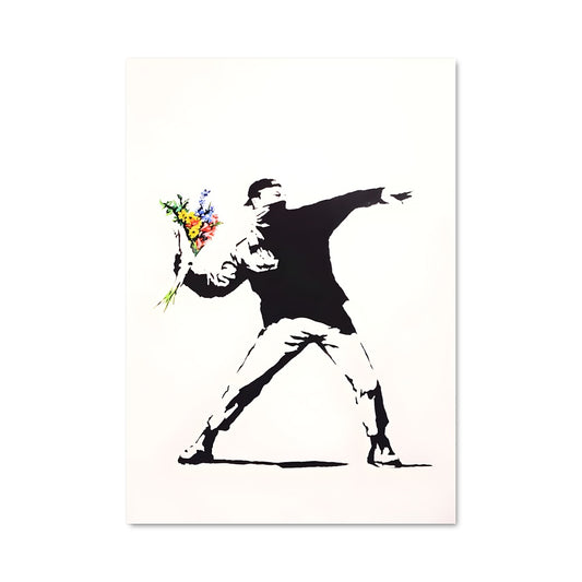 Poster L'Homme aux Fleurs