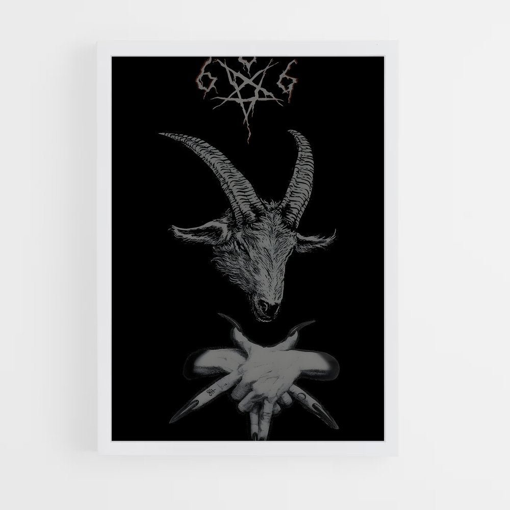 ap-baphomet-8 cadre Blanc