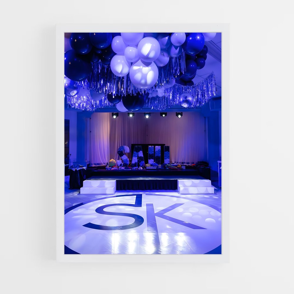 ap-bar mitzvah-8 cadre Blanc