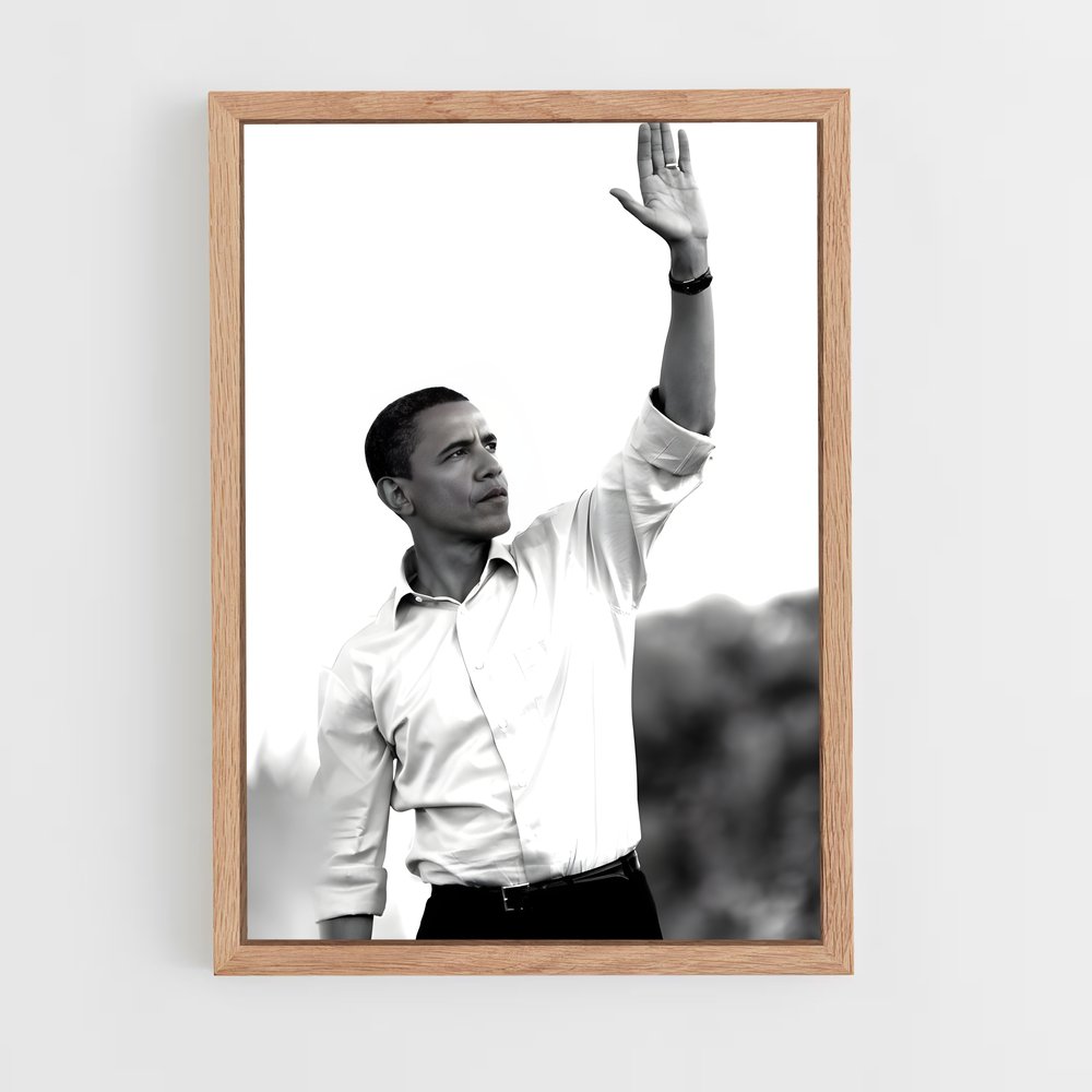 ap-barack obama-1 cadre Bois clair