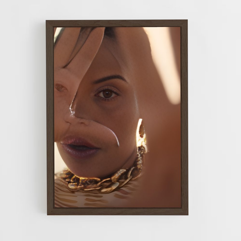 ap-barkaa-1 cadre Bois foncé