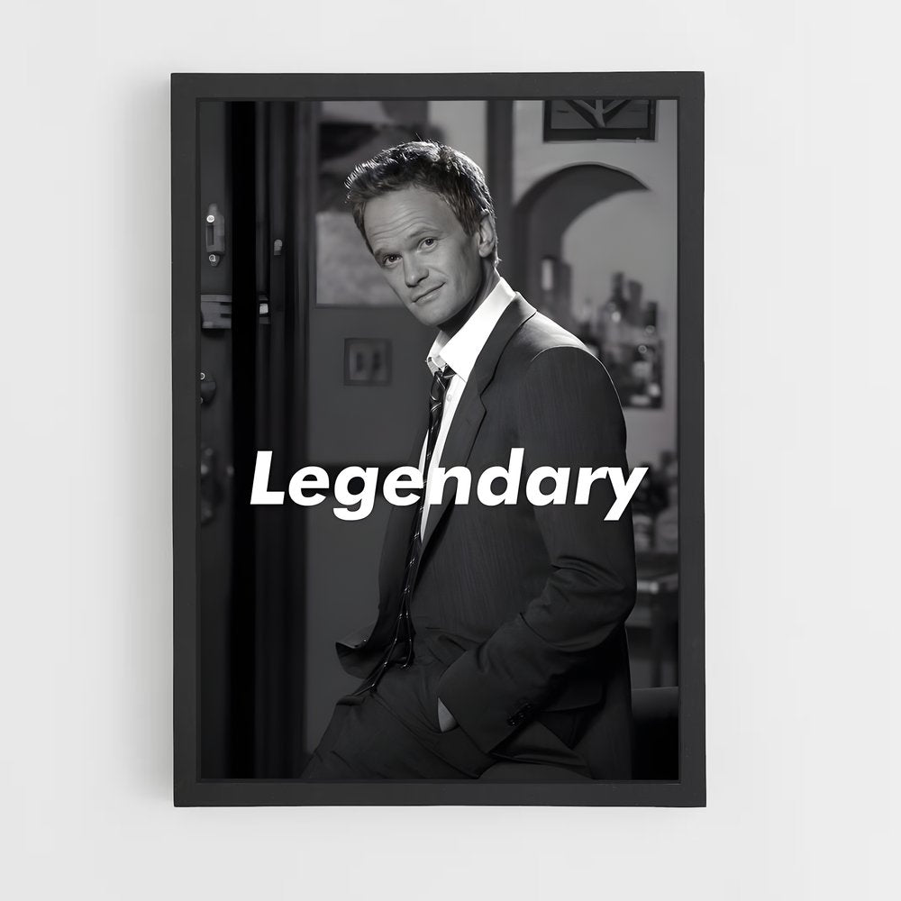ap-barney stinson-2 cadre Noir
