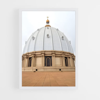 ap-basilica notre dame de la paix yamoussoukro-1 cadre Blanc