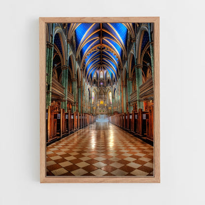 ap-basilica notre dame de la paix yamoussoukro-4 cadre Bois clair
