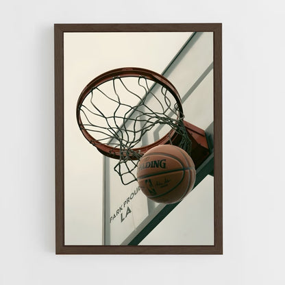 ap-basketball-1 cadre Bois foncé