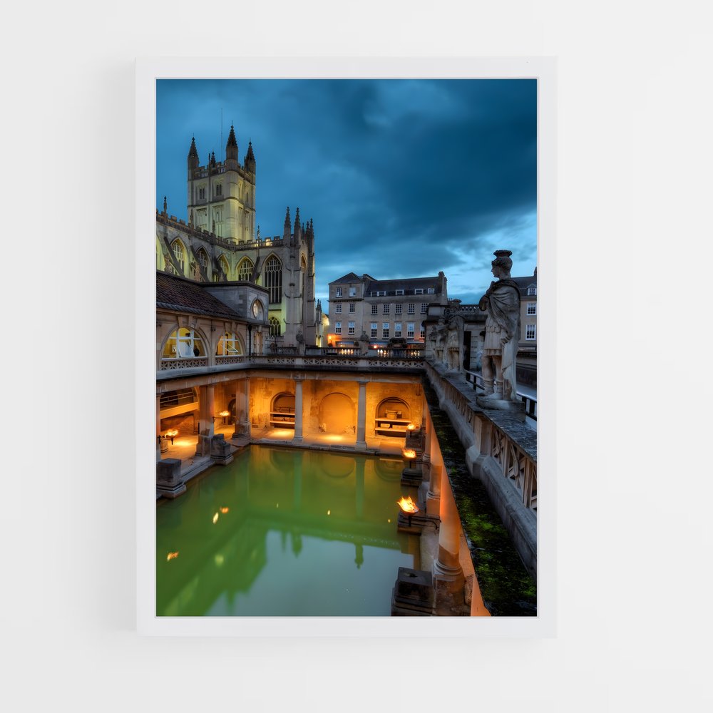 ap-bath-8 cadre Blanc