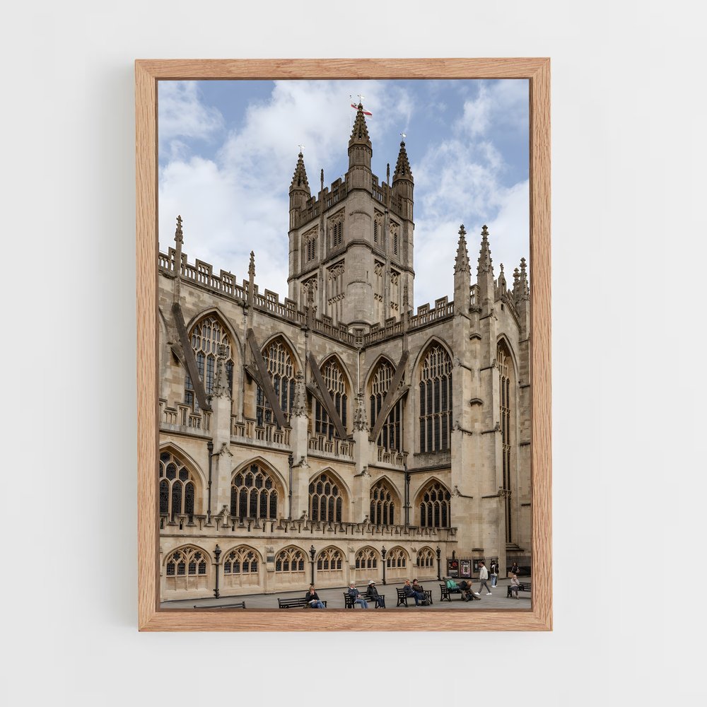 ap-bath abbey-3 cadre Bois clair