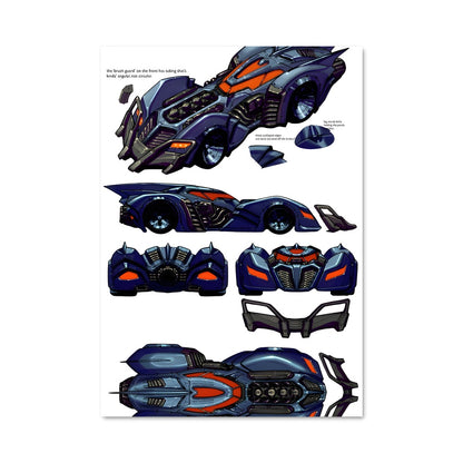Poster Batmobile Concept