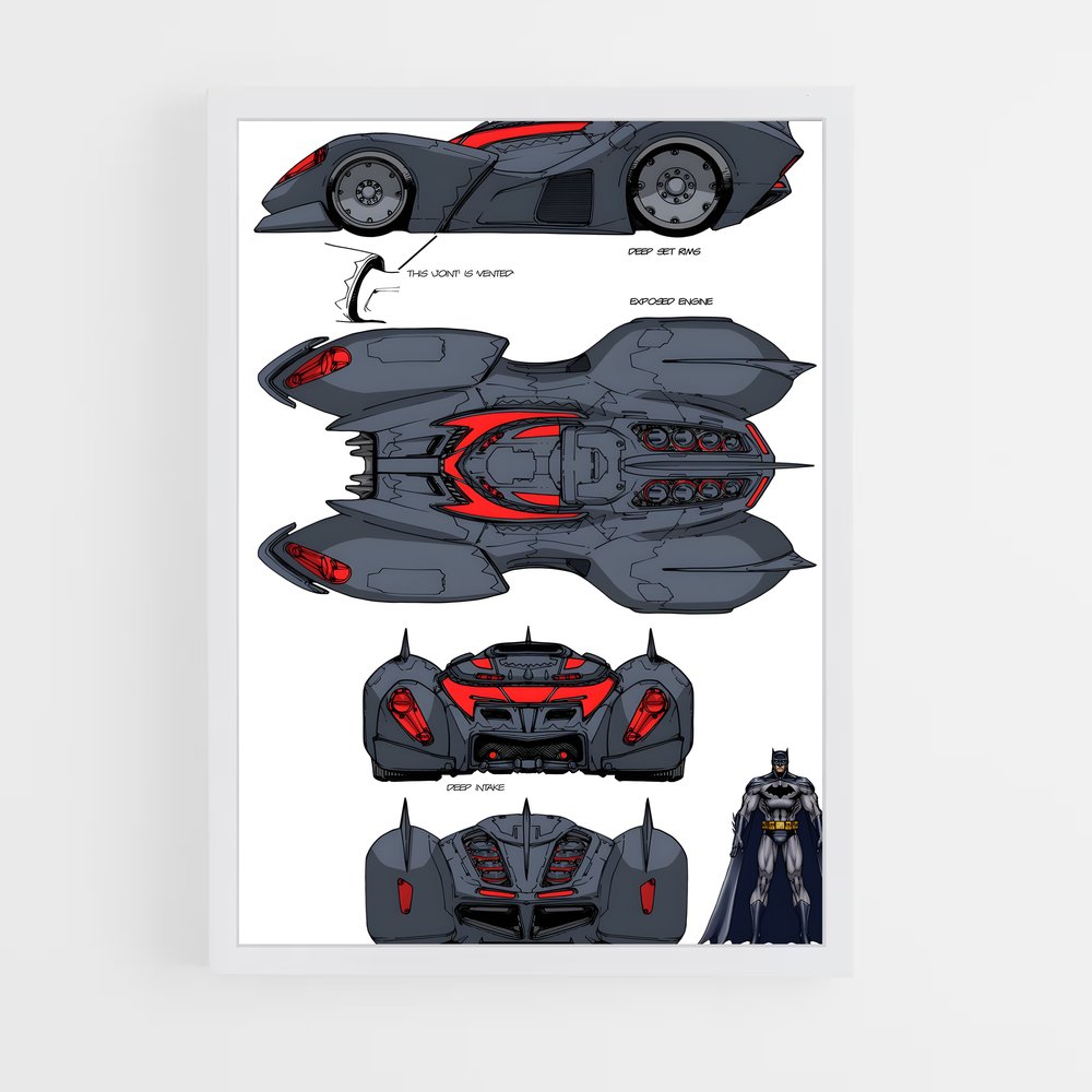 ap-batmobile-4 cadre Blanc