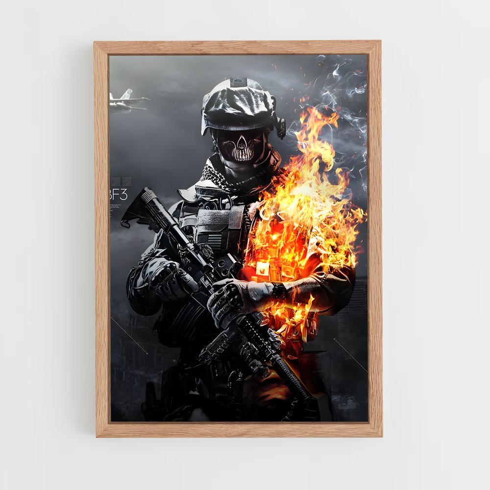 ap-battlefield-4 cadre Bois clair