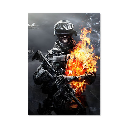 Poster Firestorm Soldier