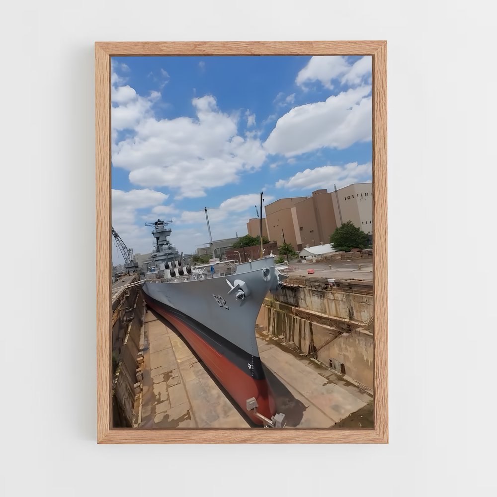 ap-battleships-3 cadre Bois clair
