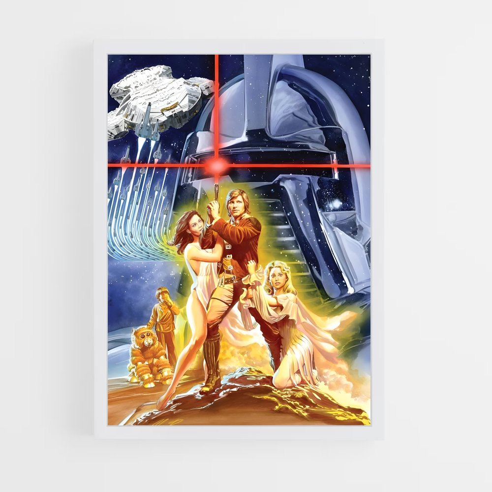 ap-battlestar galactica-1 cadre Blanc