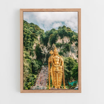 ap-batu caves-2 cadre Bois clair