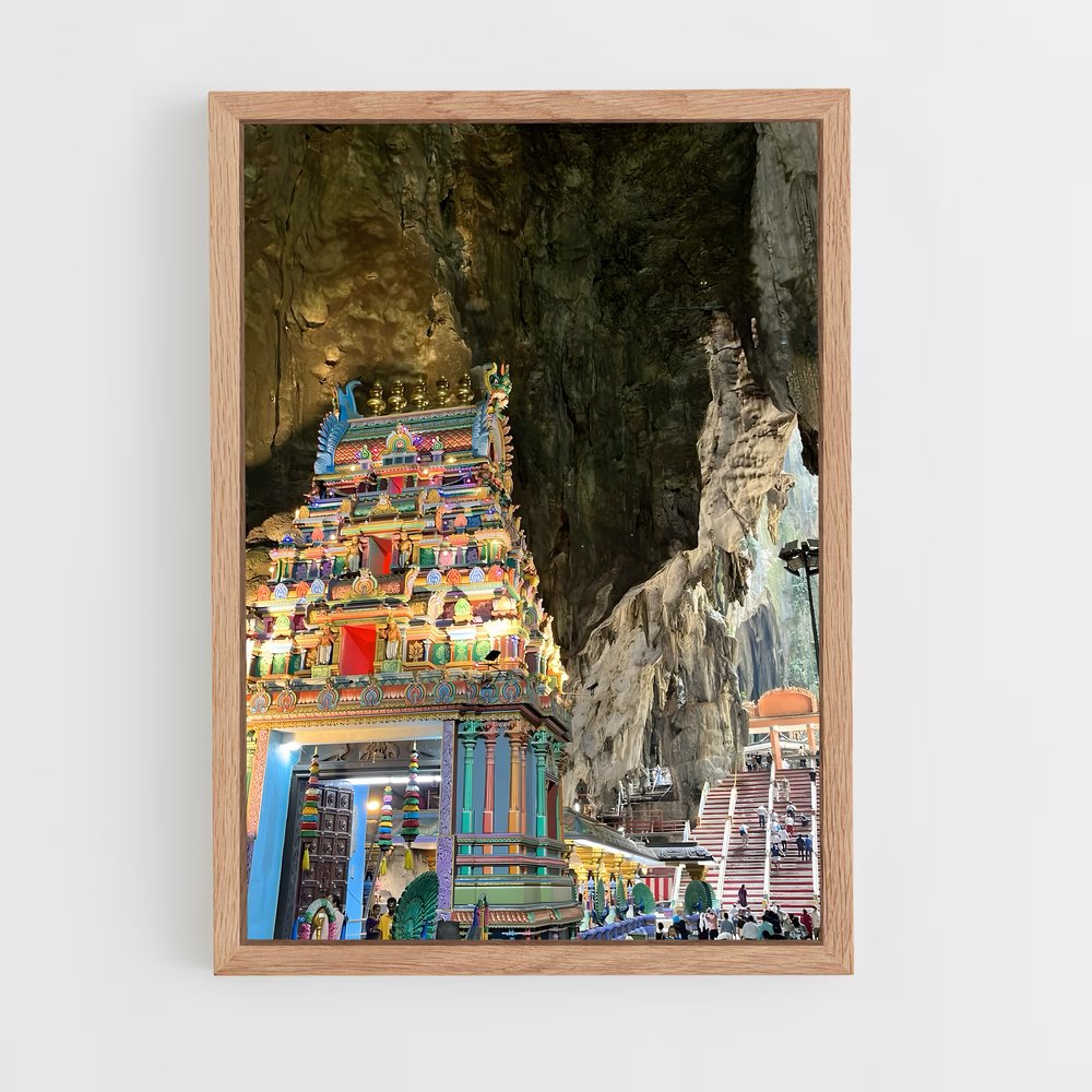 ap-batu caves-4 cadre Bois clair