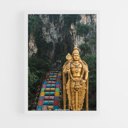 ap-batu caves-5 cadre Blanc