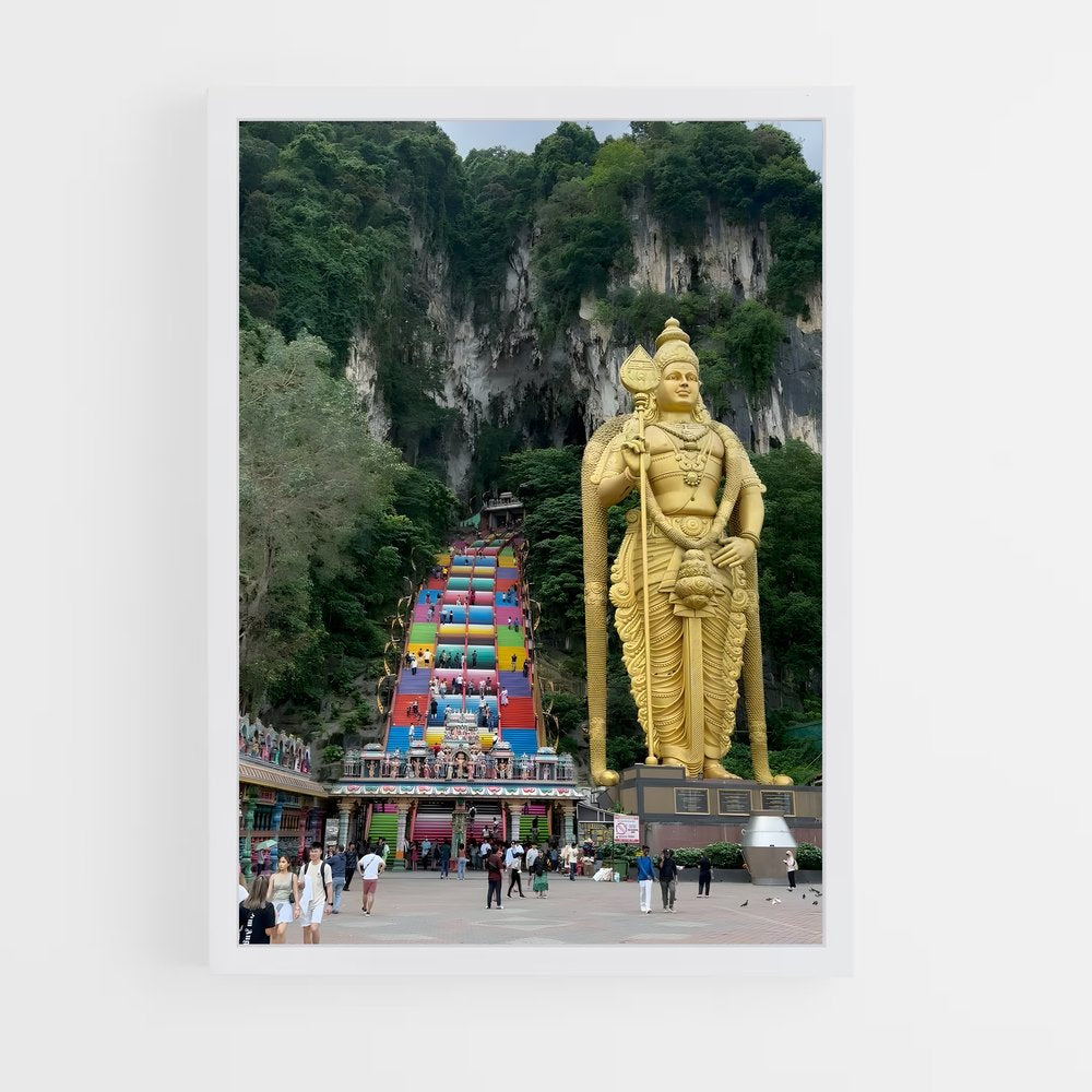 ap-batu caves-9 cadre Blanc
