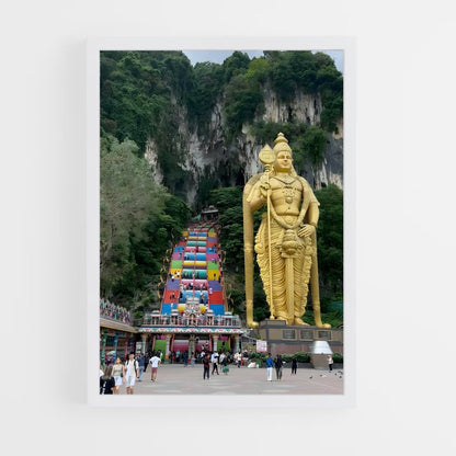 ap-batu caves-9 cadre Blanc