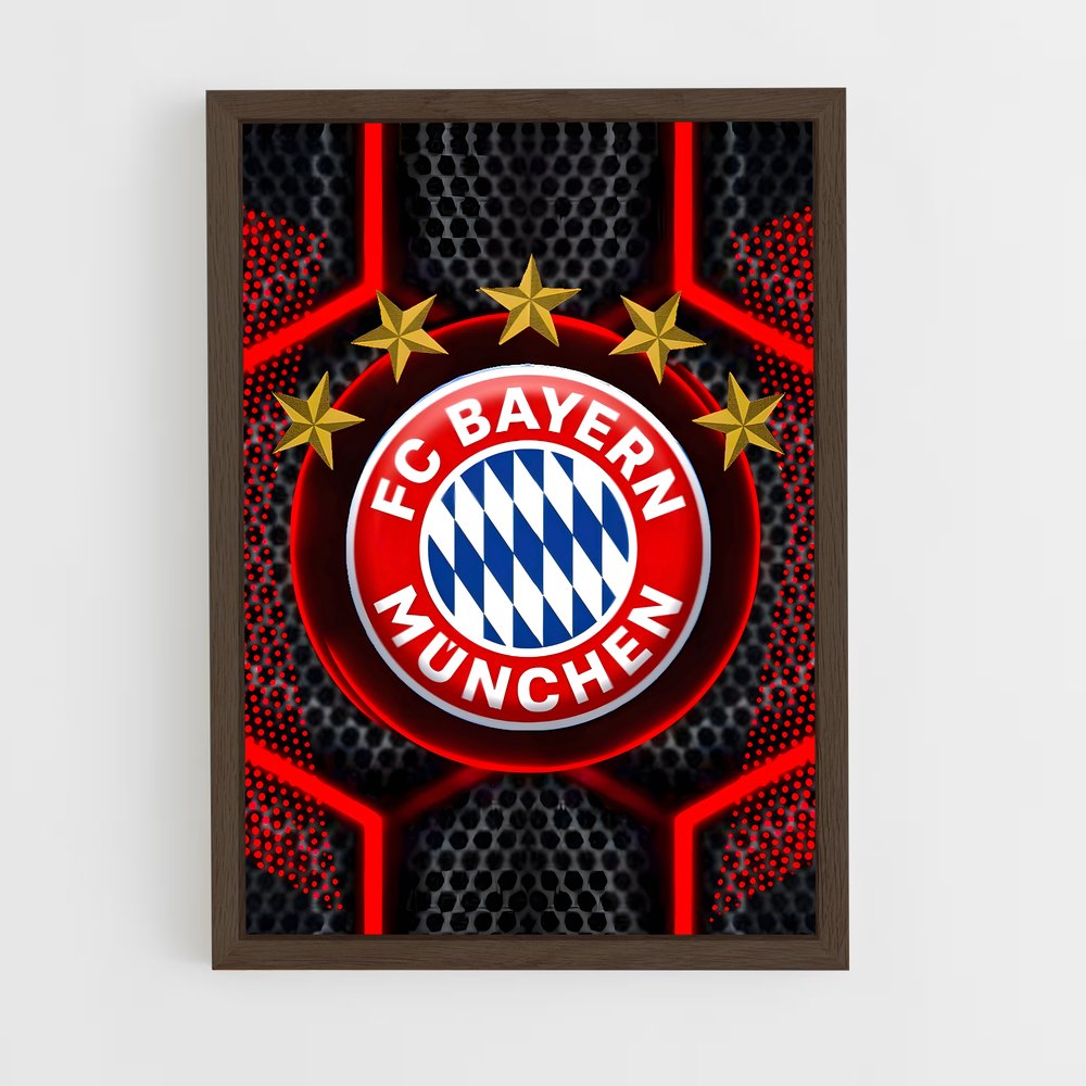 ap-bayern munich fc-6 cadre Bois foncé