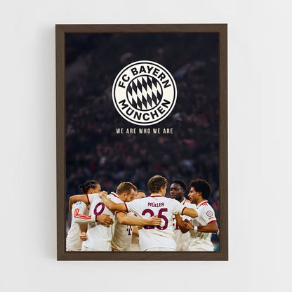 ap-bayern munich fc-9 cadre Bois foncé