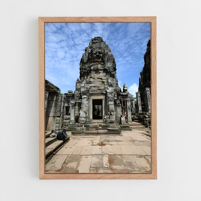 ap-bayon temple-4 cadre Bois clair