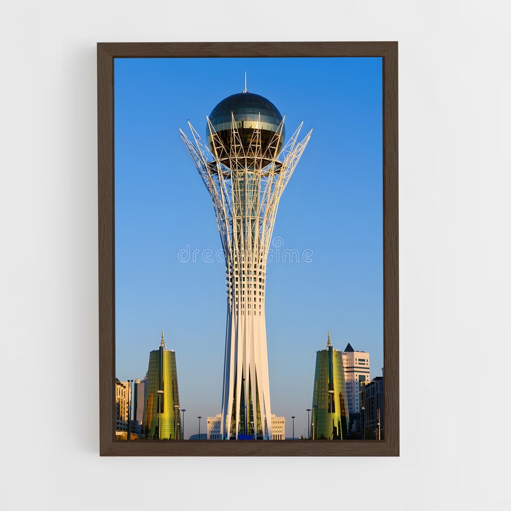 ap-bayterek tower-1 cadre Bois foncé