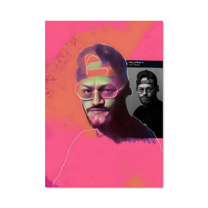 Poster Lilou en Rose