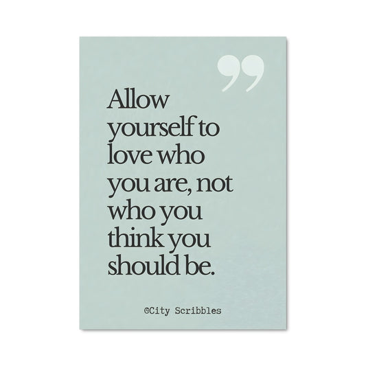 Poster Be yourself 26585