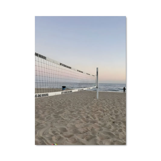 Poster Sable et Filet