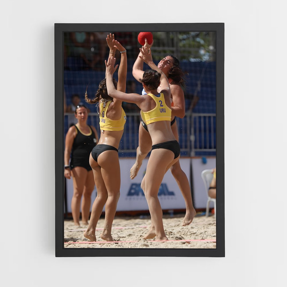 ap-beach handball-2 cadre Noir